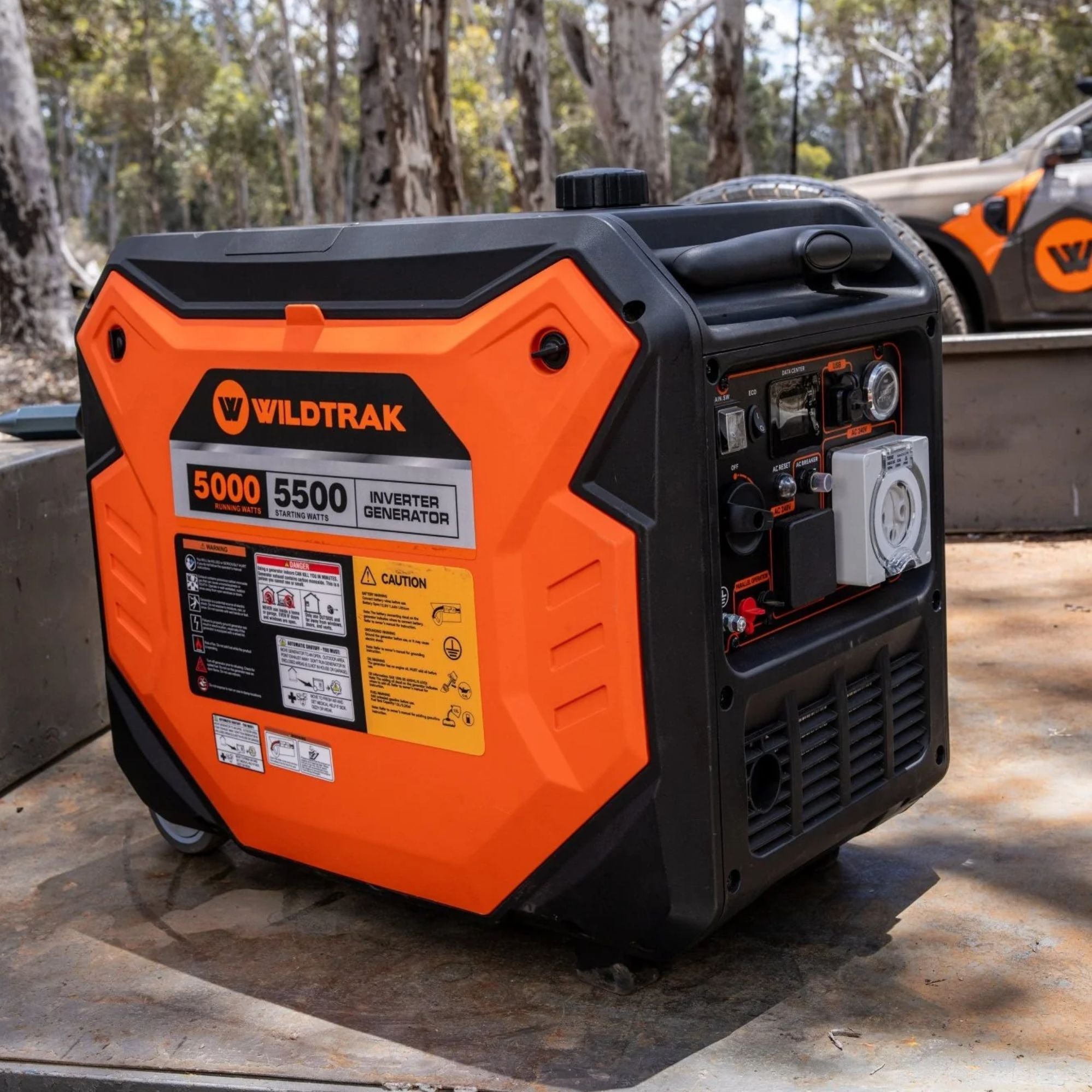 Wildtrak GT5500E i-A Pro Silent Inverter Generator | 5.5 KW |5500w with Remote