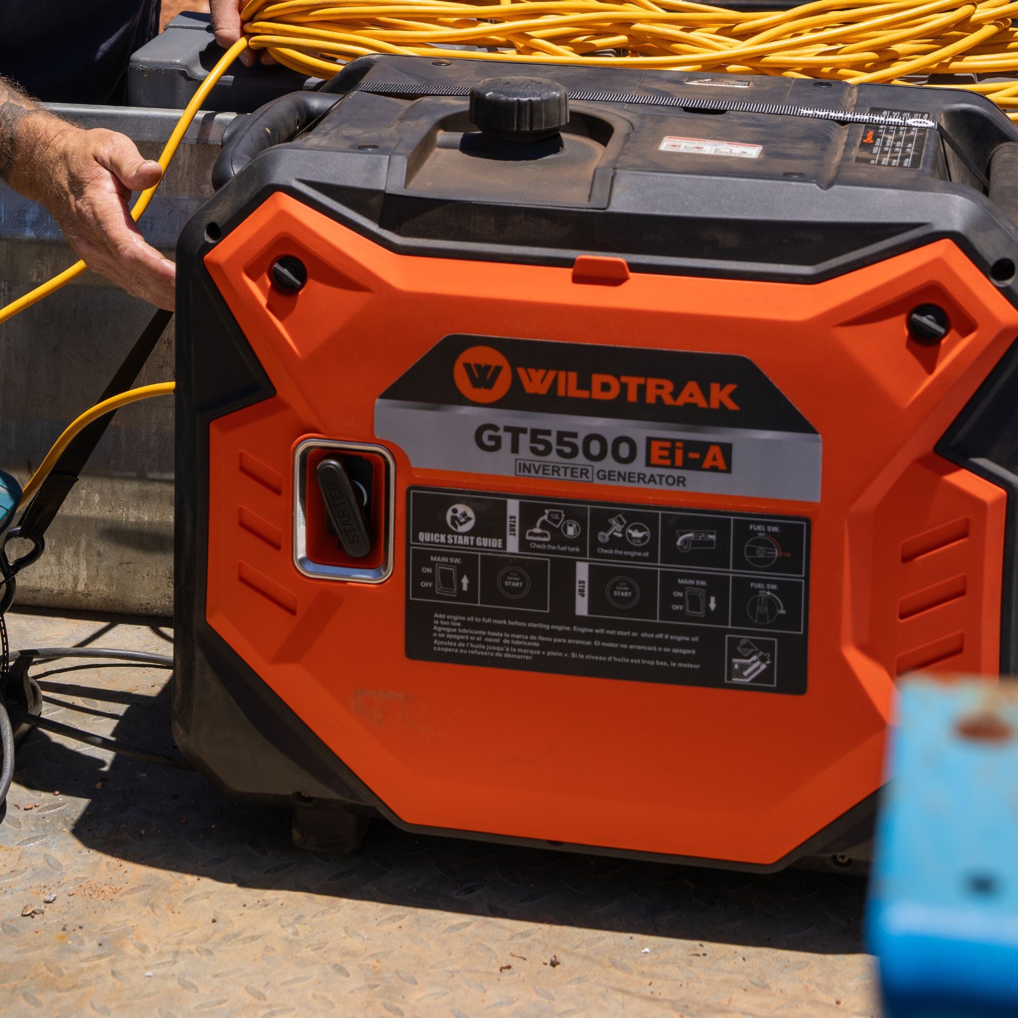 Wildtrak GT5500E i-A Pro Silent Inverter Generator | 5.5 KW |5500w with Remote