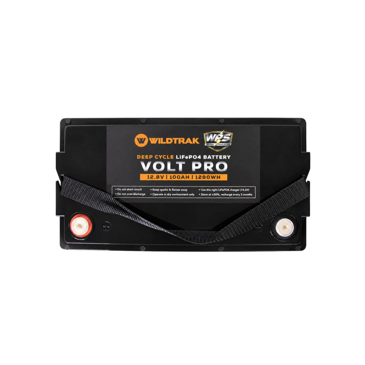 Wildtrak 12V Lithium Battery Volt Pro 100AH LiFePO4