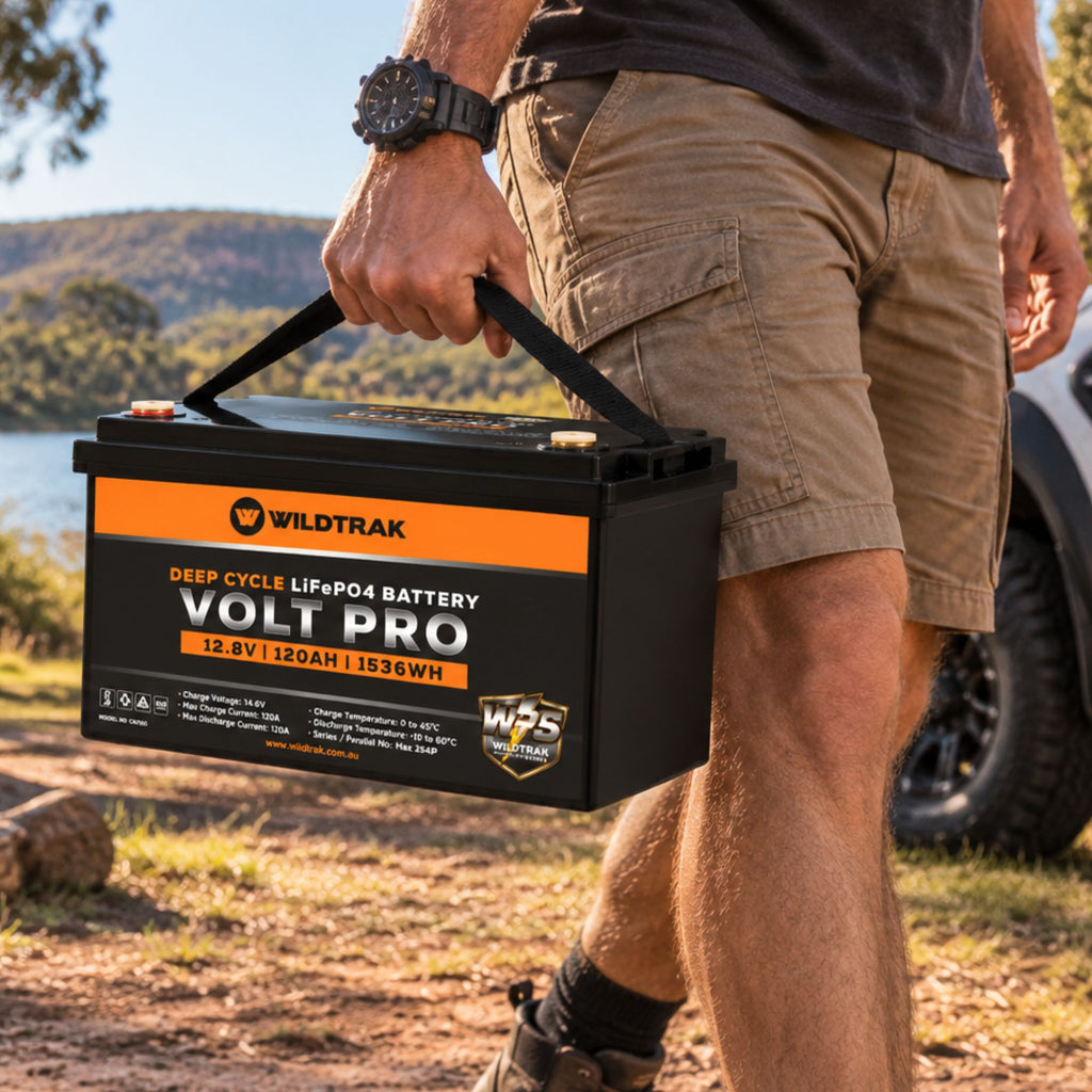 Wildtrak 12V Lithium Battery Volt Pro 120Ah LiFePO4