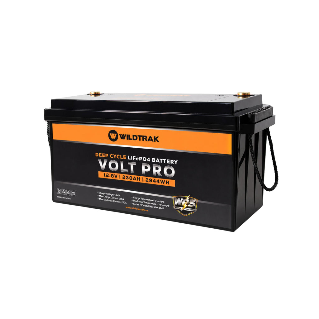 Wildtrak 12V Lithium Battery Volt Pro 230AH LiFePO4