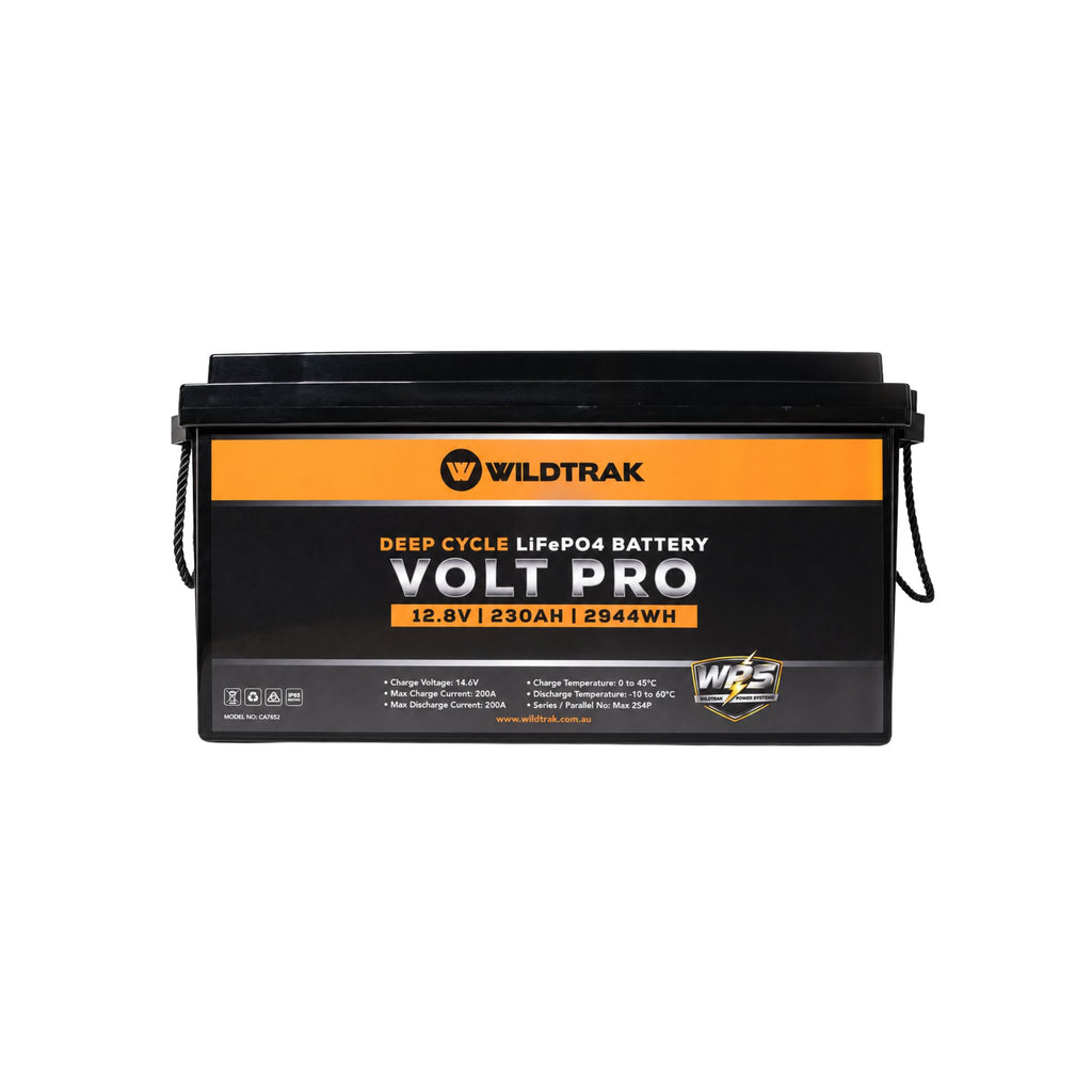 Wildtrak 12V Lithium Battery Volt Pro 230AH LiFePO4