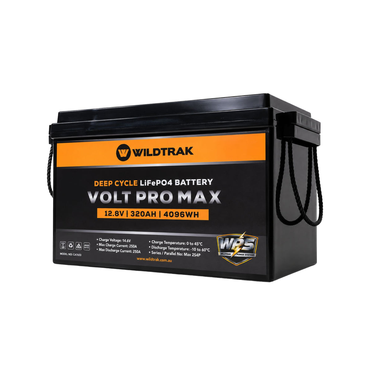 Wildtrak 12V Lithium Battery Volt Pro Max 320Ah