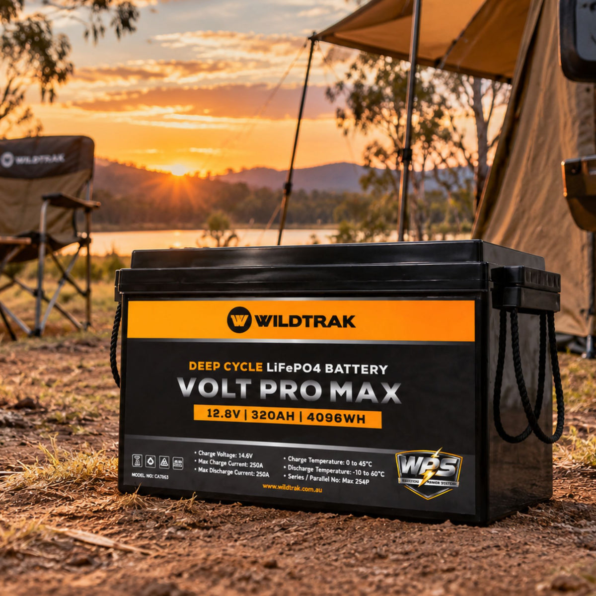 Wildtrak 12V Lithium Battery Volt Pro Max 320Ah