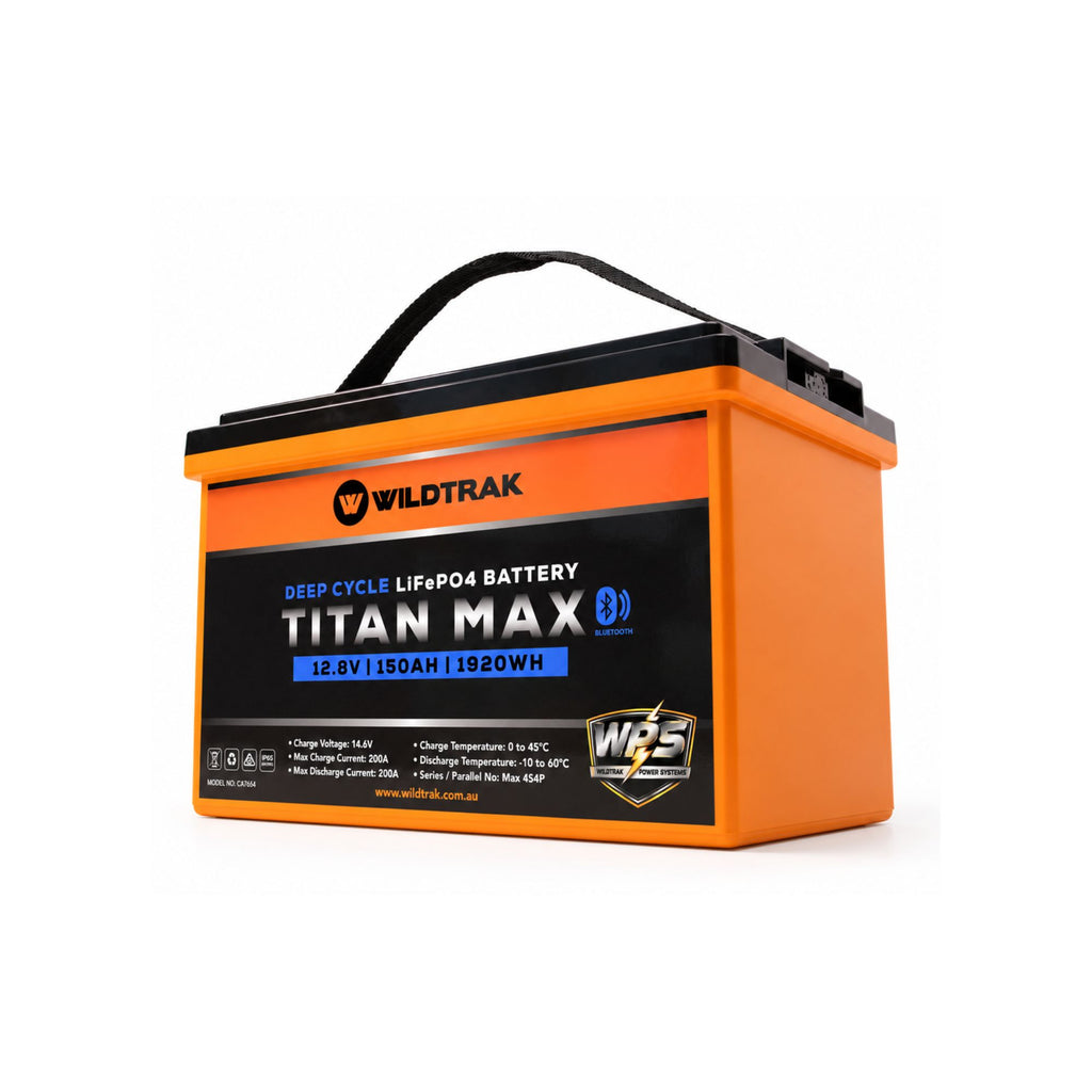 Wildtrak 12V Lithium Titan Max 150AH LiFePO4