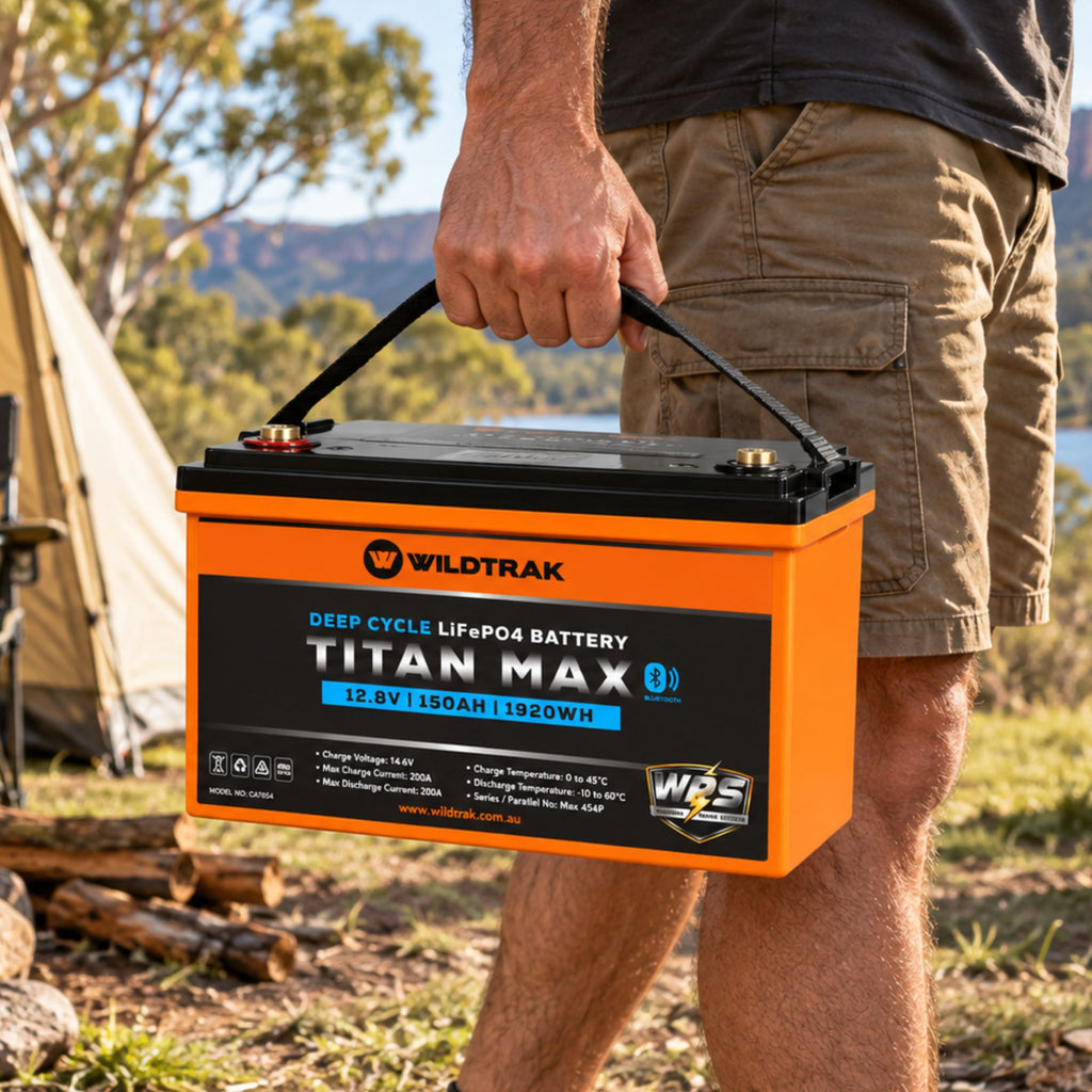 Wildtrak 12V Lithium Titan Max 150AH LiFePO4