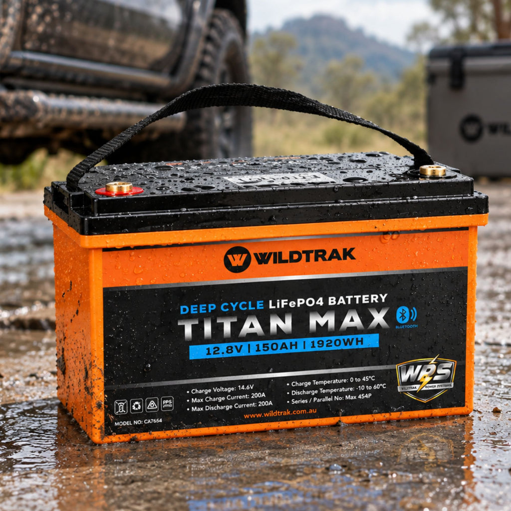 Wildtrak 12V Lithium Titan Max 150AH LiFePO4