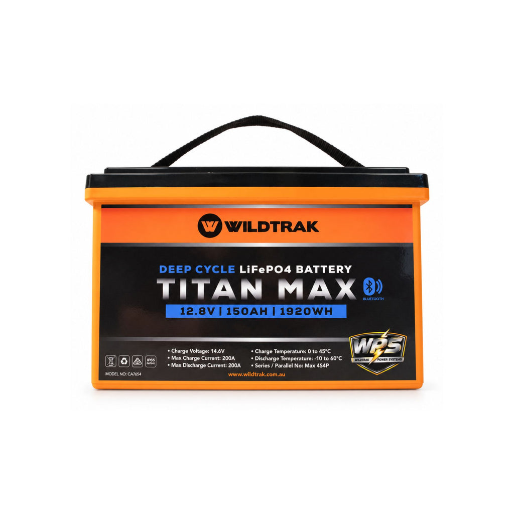 Wildtrak 12V Lithium Titan Max 150AH LiFePO4