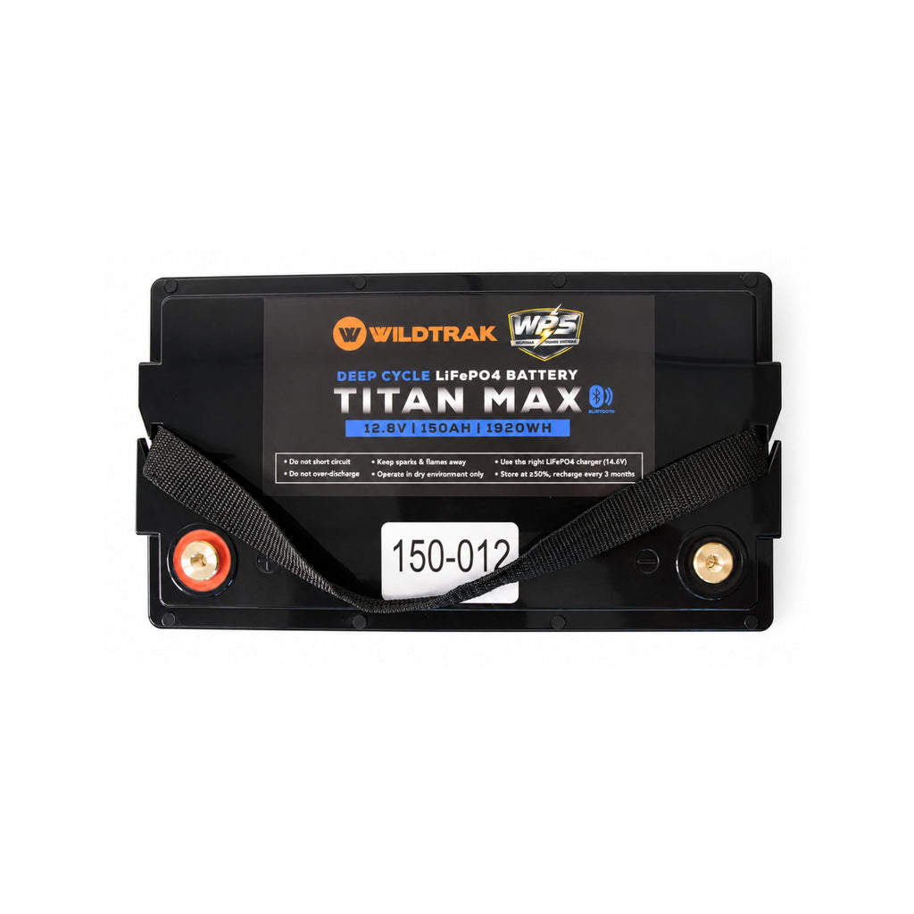 Wildtrak 12V Lithium Titan Max 150AH LiFePO4