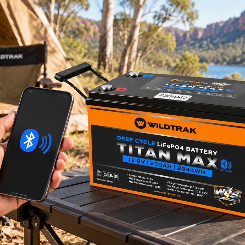 Wildtrak 12V Lithium Battery Titan Max 230AH LiFePO4