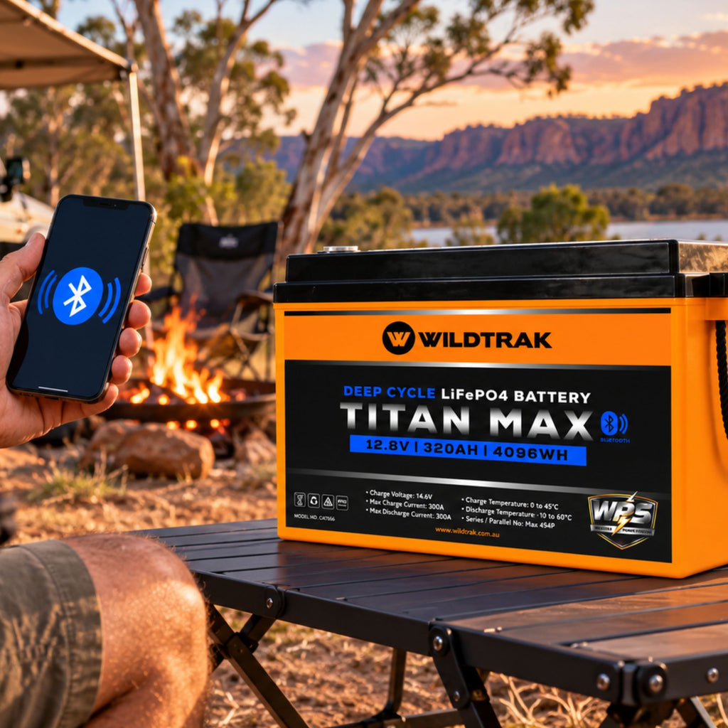 Wildtrak 12V Lithium Battery Titan Max 320AH LiFePO4