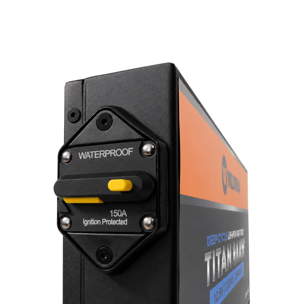 Wildtrak 12V Slimline Lithium Battery Titan Razer 100AH LiFePO4