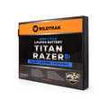 Wildtrak 12V Slimline Lithium Battery Titan Razer 230AH LiFePO4