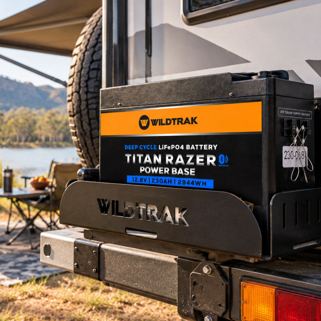 Wildtrak 12V Lithium Battery Titan Razer Power Base 230AH LiFePO4