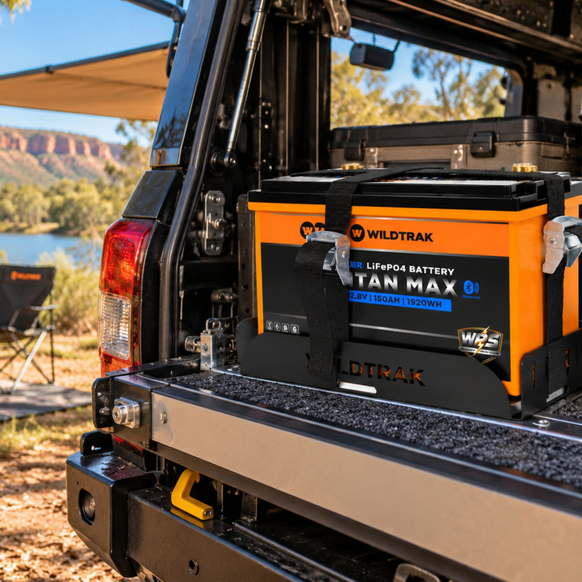 Wildtrak Battery Tray - Suitable for 100AH, 120AH & 150AH Lithium Batteries