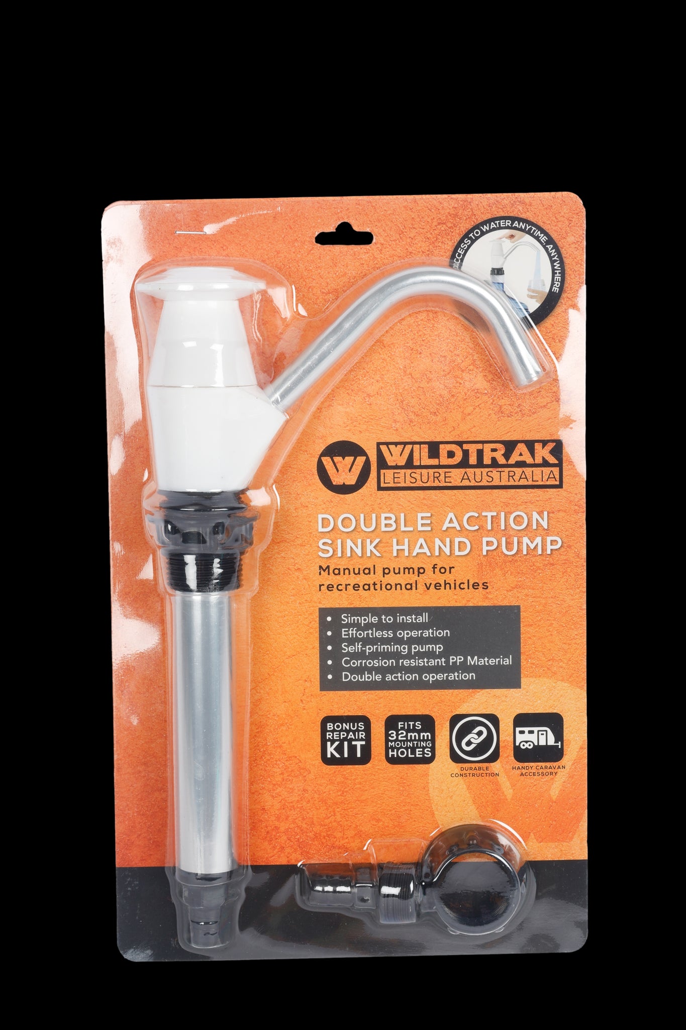 DOUBLE ACTION SINK HAND PUMP WITH REPAIR KIT