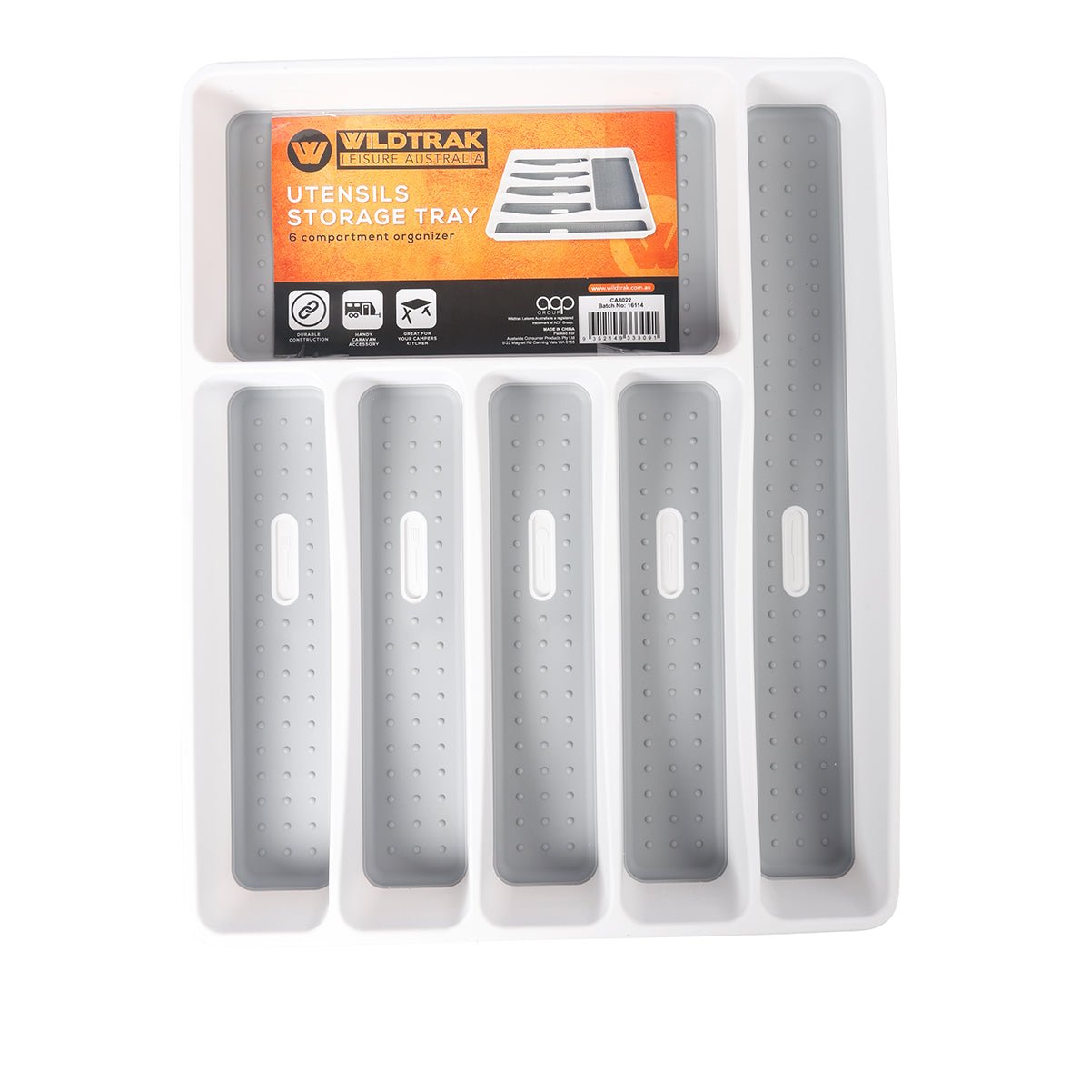 Utensil Storage Tray - Non Slip 40x33x5cm