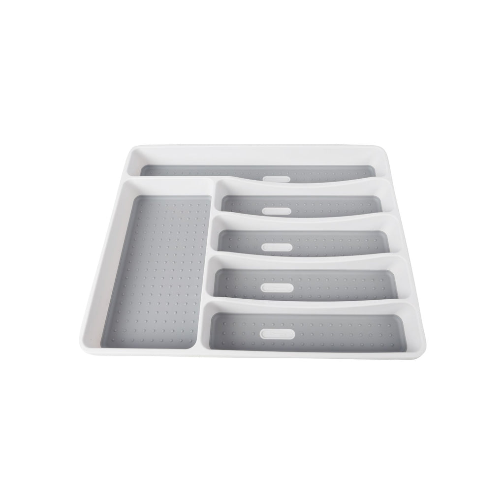 Wildtrak Non-Slip Utensil Storage Tray 40x33x5cm, 6 Compartment