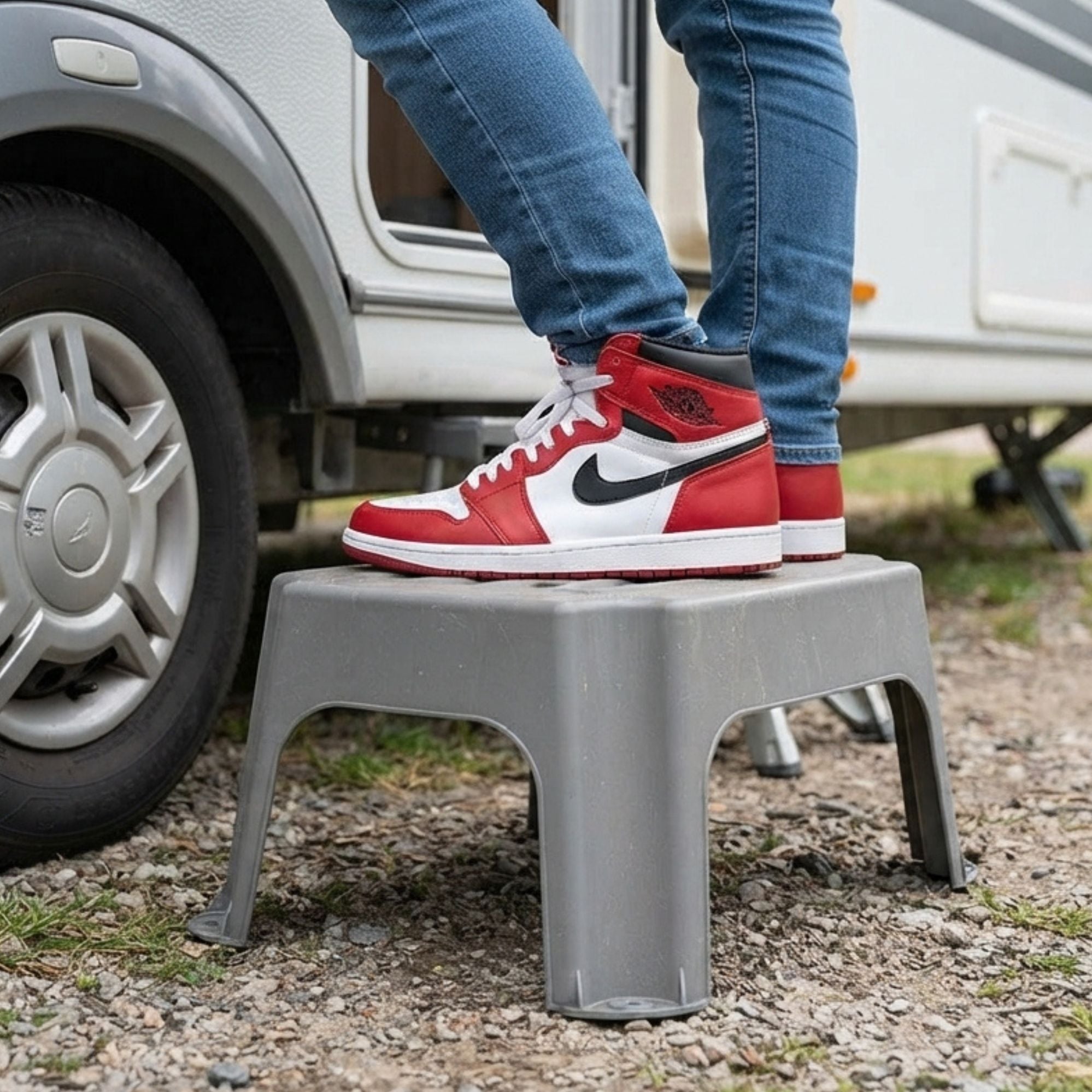 Wildtrak Caravan Step Stool 50x34.5x23cm