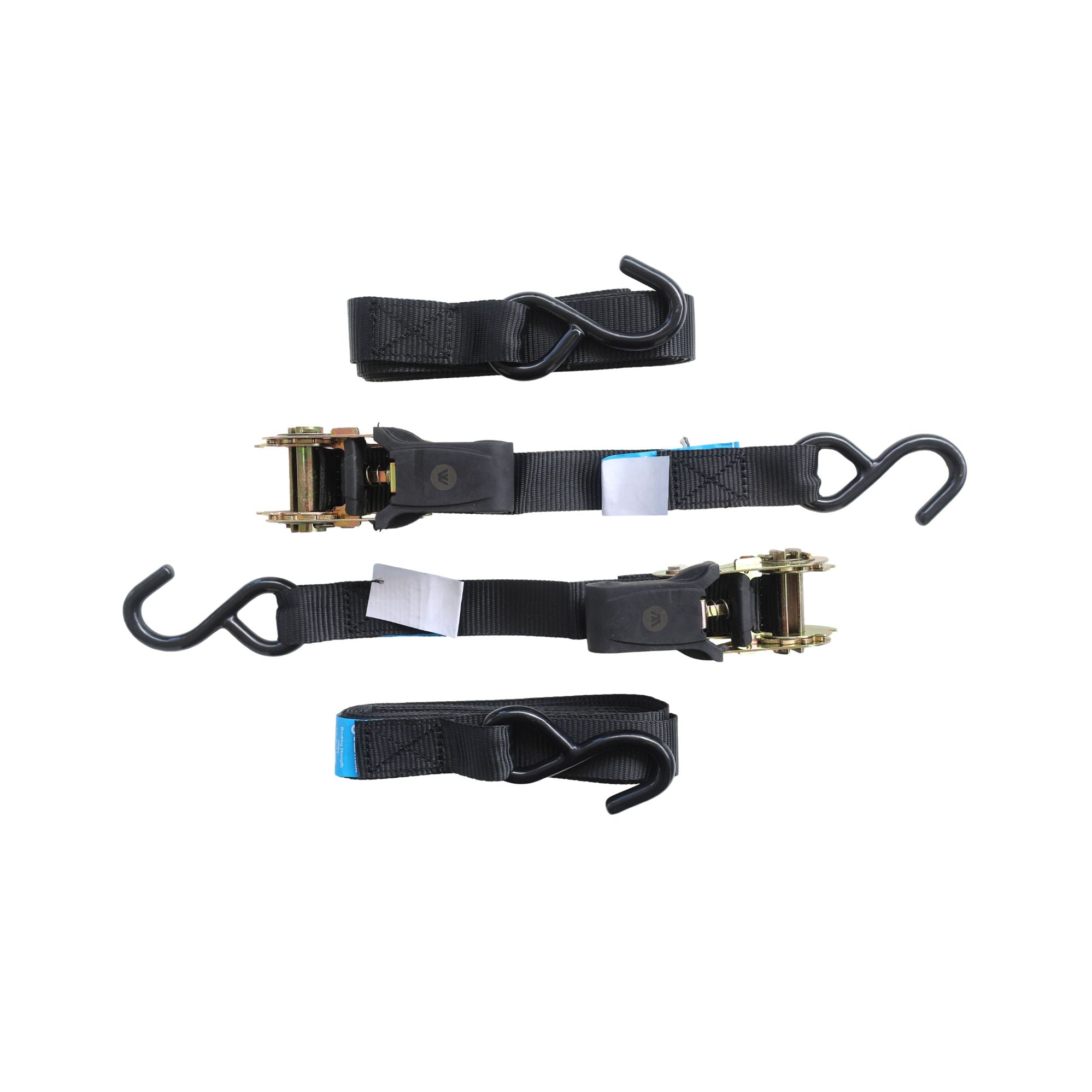 Wildtrak 2Pk Ratchet Tie Down Strap 5m x 25mm (16ft)