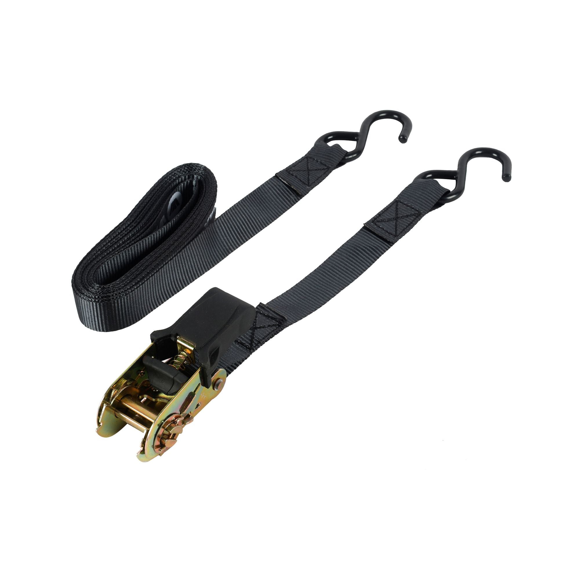 Wildtrak 2Pk Ratchet Tie Down Strap 5m x 25mm (16ft)