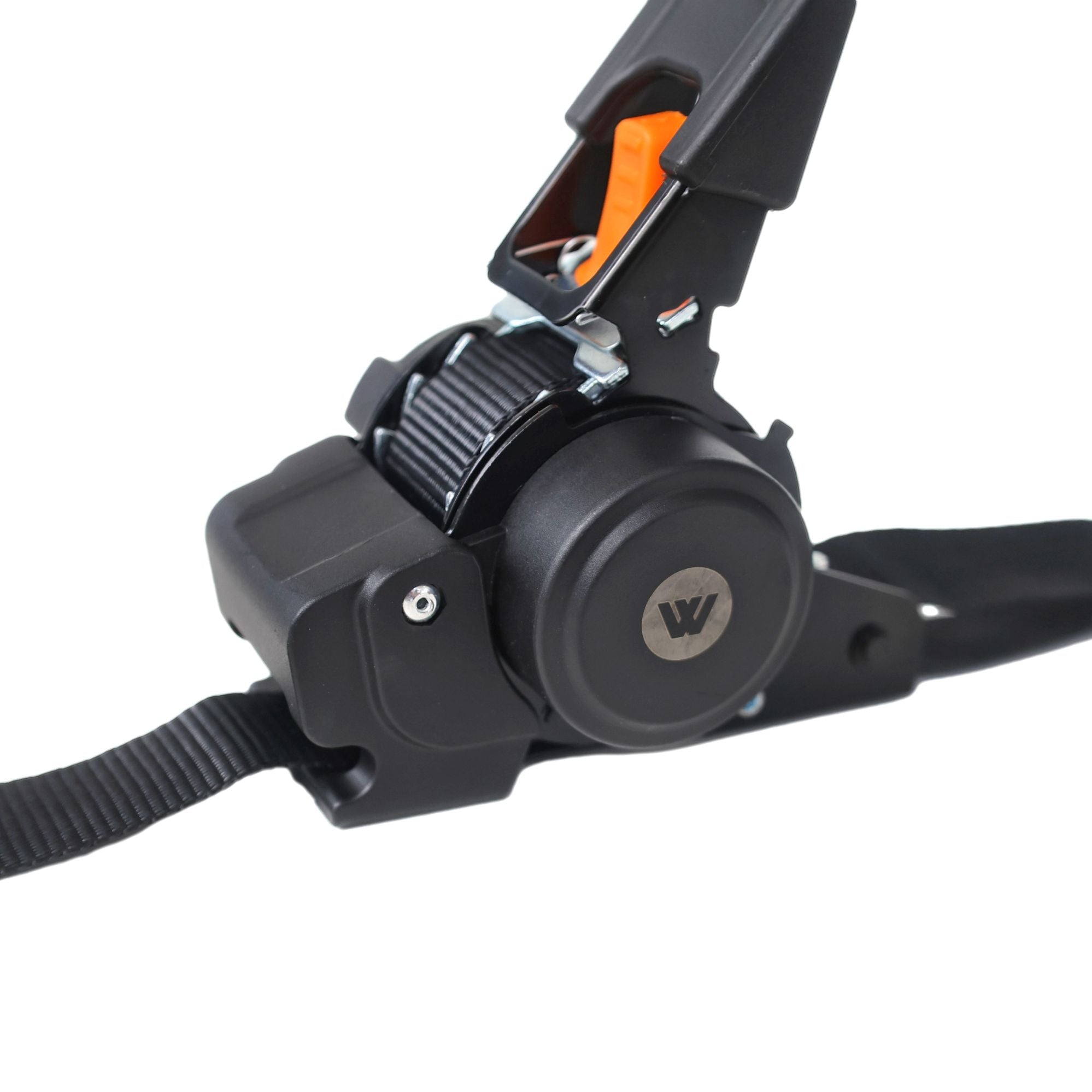 Wildtrak 2Pk Heavy-duty Retractable Ratchet Tie Down Strap 3.5m x 25mm (11ft)