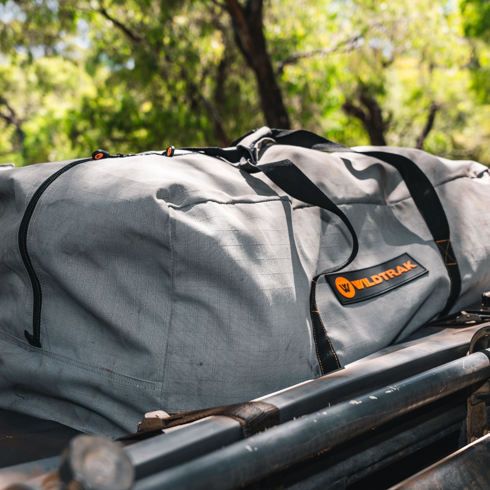 Wildtrak Large Heavy-duty 400GSM Ripstop Canvas Duffle Bag 60x30x30cm