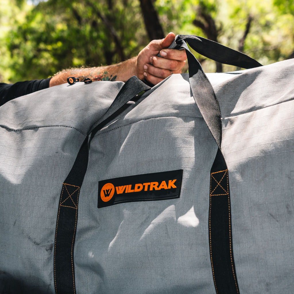 Wildtrak Large Heavy-duty 400GSM Ripstop Canvas Duffle Bag 60x30x30cm