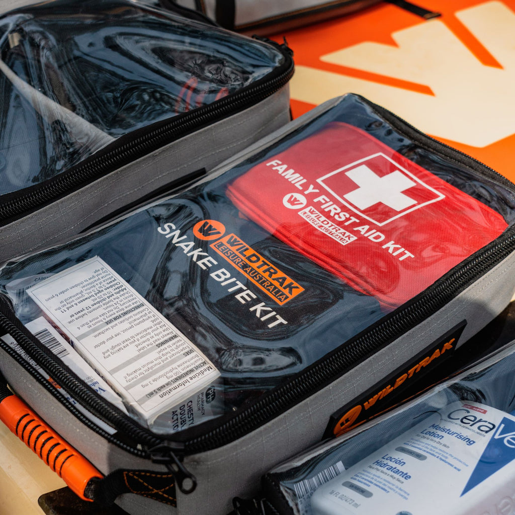 Wildtrak Heavy-duty Small Clear Top Storage Bag with Handles 25x15x10cm
