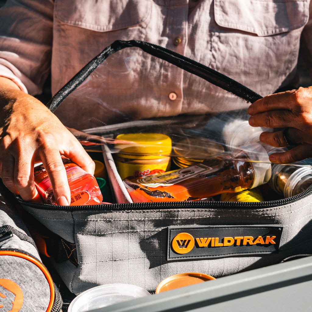 Wildtrak Heavy-duty Medium Clear Top Storage Bag with Handles 32x20x10cm