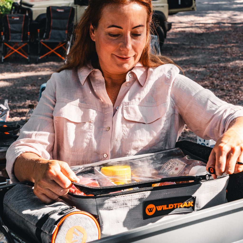 Wildtrak Heavy-duty Large Clear Top Storage Bag with Handles 35x25x13cm