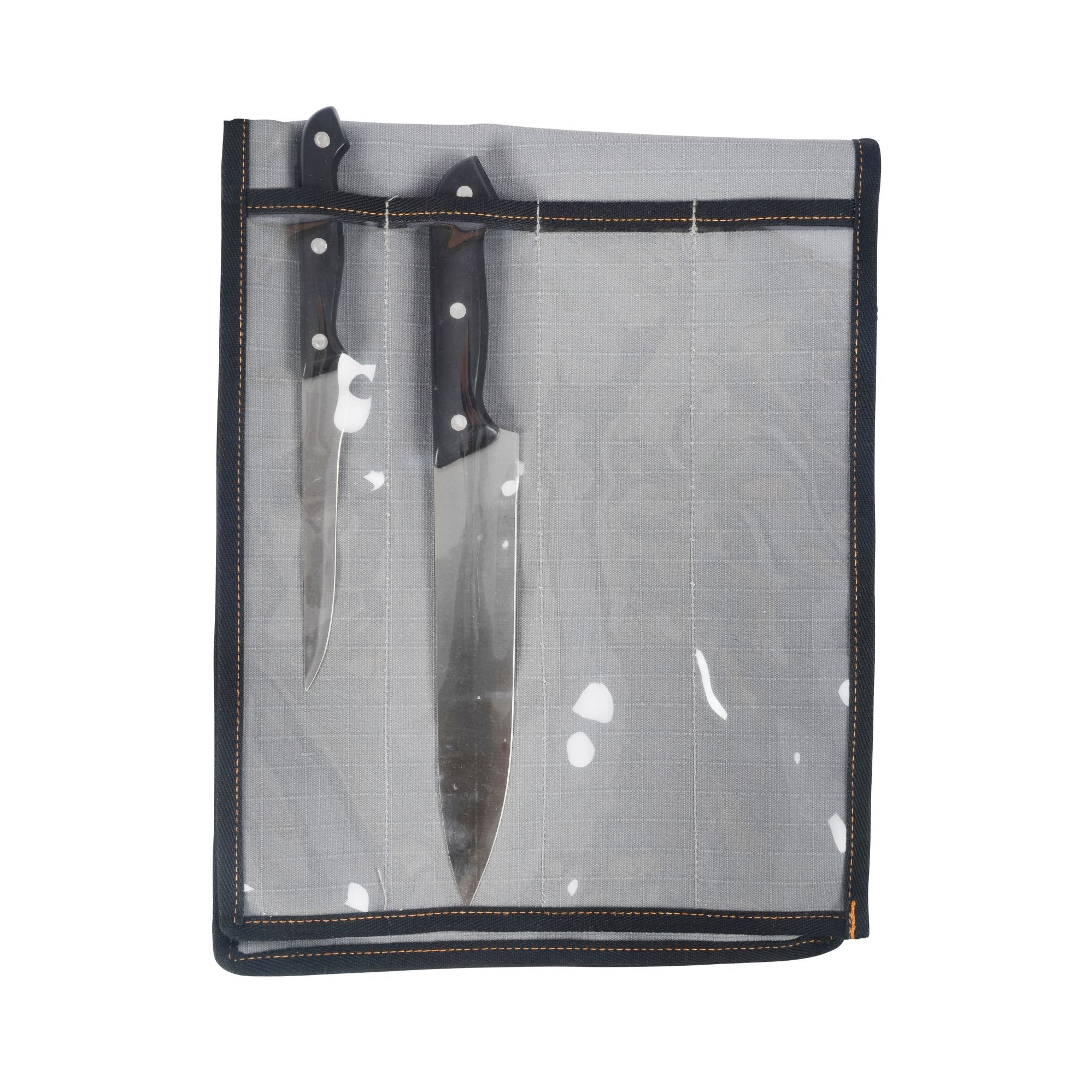 Wildtrak 4 Compartment 400gsm Ripstop Canvas Knife Wrap 45x28cm