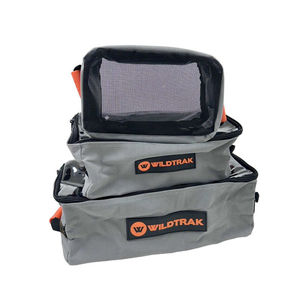 Wildtrak Large Heavy-duty Mesh Base Extra Height Canvas Clear Top Storage Bag