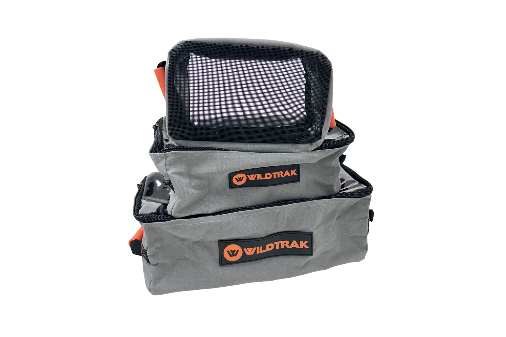 Small Mesh Base Extra Height Canvas Clear Top Storage Bag | Heavy-Duty 400gsm Ripstop Canvas with Handles | 4WD & Camping Gear Storage