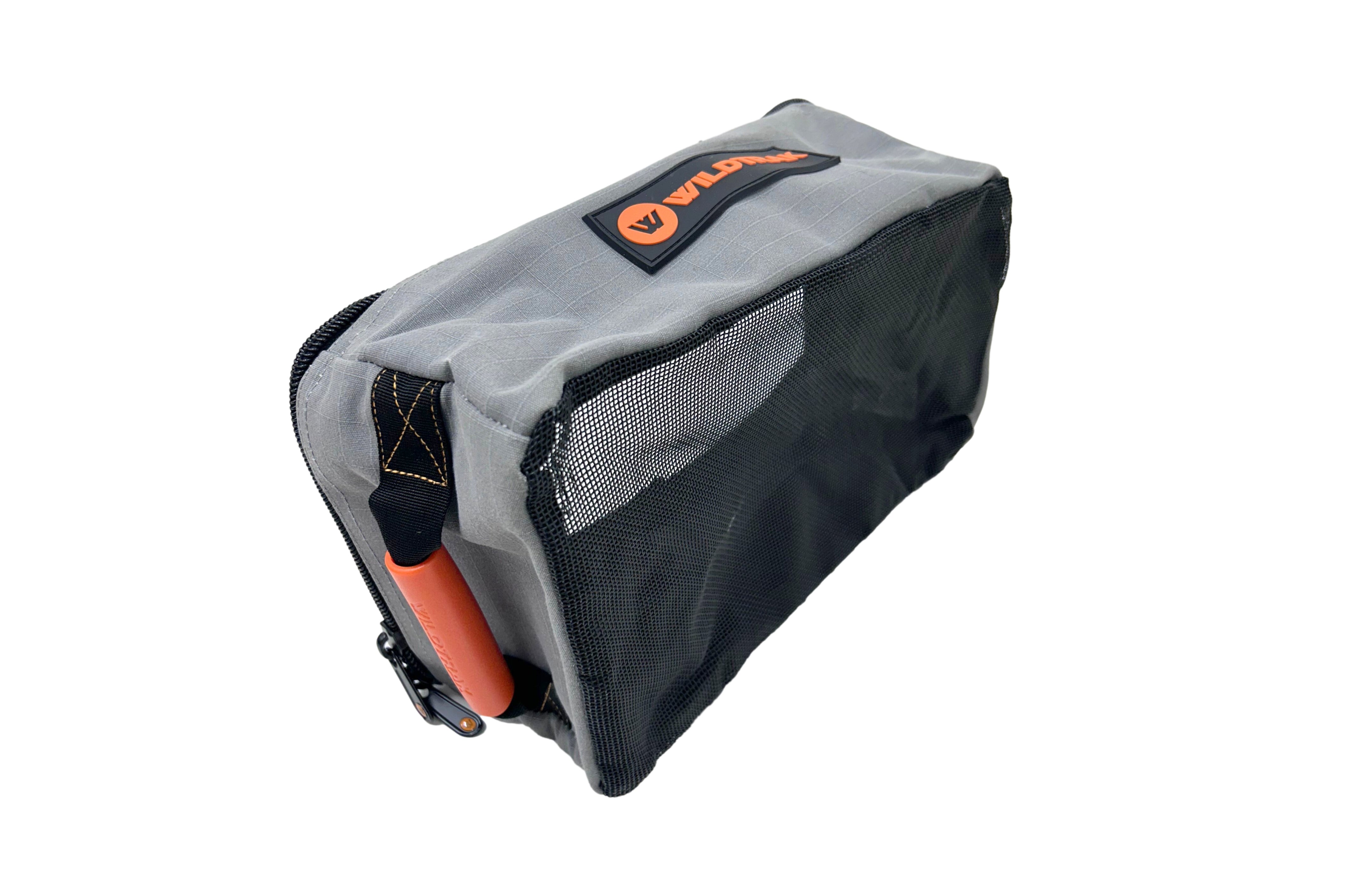 Medium Mesh Base Extra Height Canvas Clear Top Storage Bag with Handles 35x20x15cm Heavy-Duty 400gsm Ripstop Canvas for 4WD & Camping