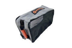 Medium Mesh Base Extra Height Canvas Clear Top Storage Bag with Handles 35x20x15cm Heavy-Duty 400gsm Ripstop Canvas for 4WD & Camping