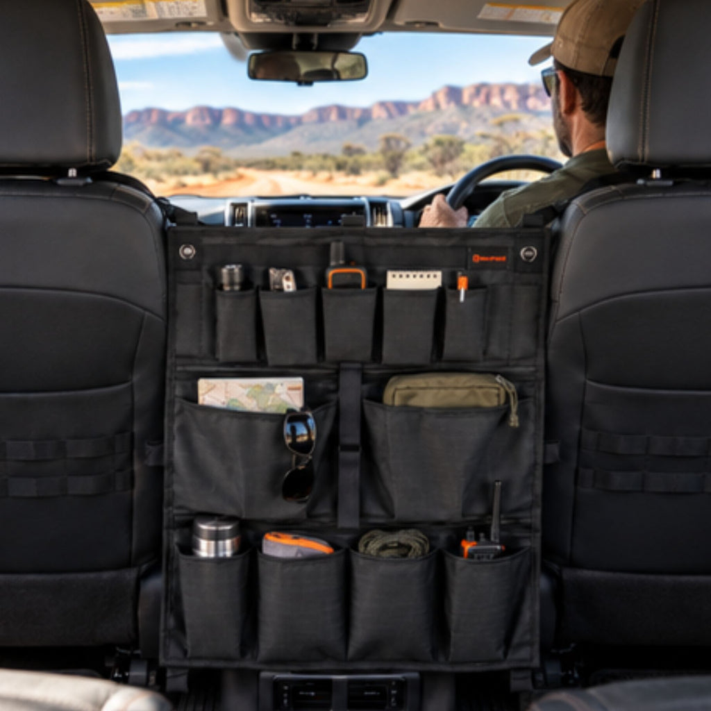 Wildtrak Heavy-duty 4WD Large Barrier Organiser Bag with Multiple Pockets 45x58cm