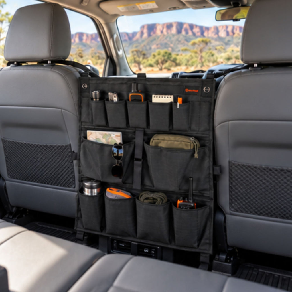 Wildtrak Heavy-duty 4WD Large Barrier Organiser Bag with Multiple Pockets 45x58cm