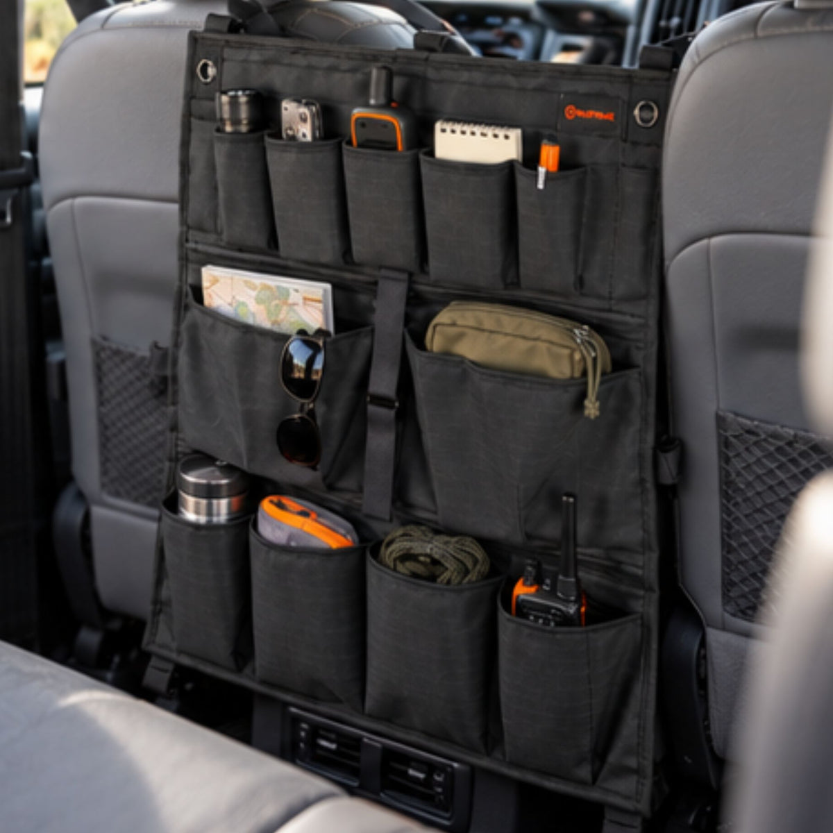 Wildtrak Heavy-duty 4WD Large Barrier Organiser Bag with Multiple Pockets 45x58cm