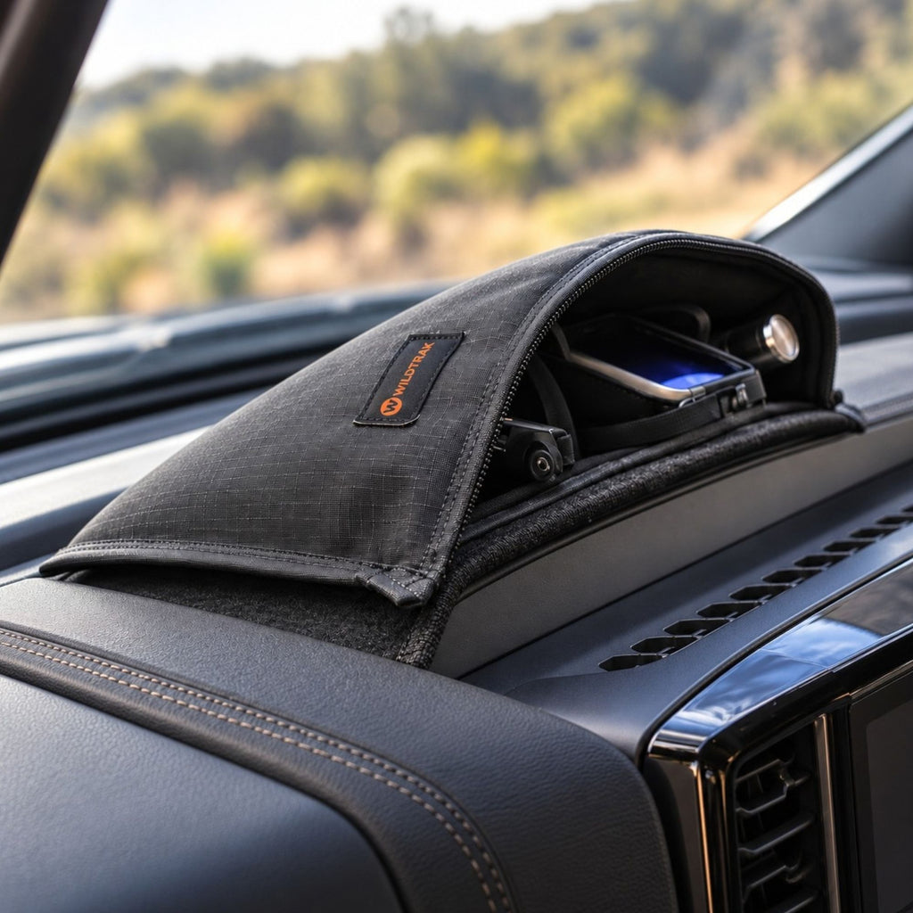 Wildtrak Heavy-duty Universal Dashboard Storage Bag Organiser 36.5 x 18.5cm