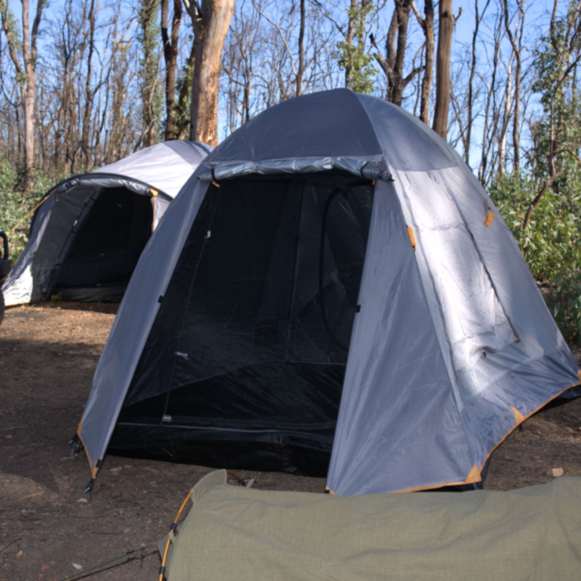 Cockatoo Camping 4P Gibson 4V Dome Tent with Vestibule