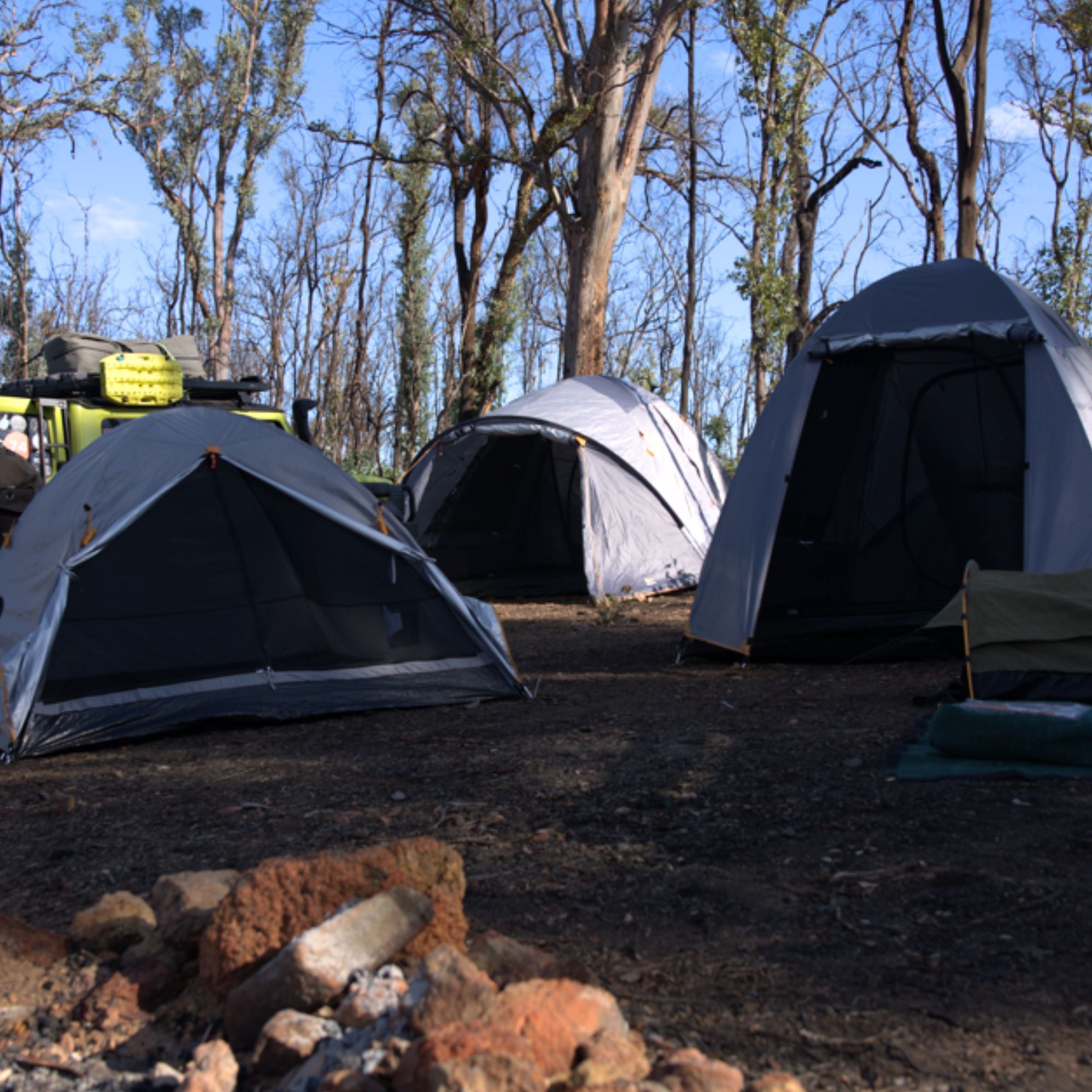 Cockatoo Camping 4P Gibson 4V Dome Tent with Vestibule