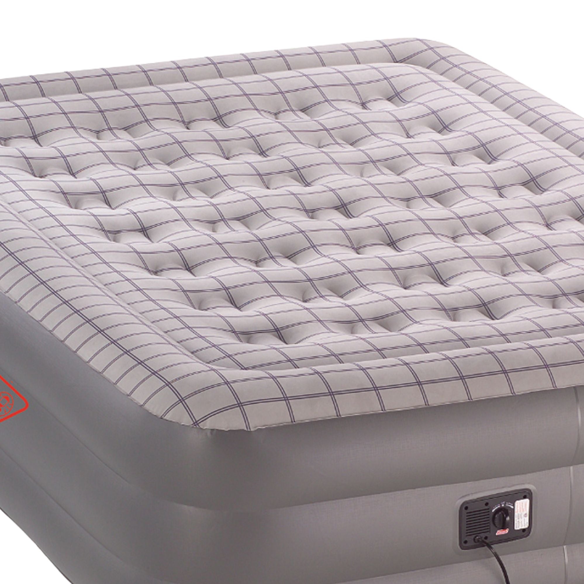Coleman Queen Double Height Quickbed Air Mattress with Built-in Pump 198 x 152 x 45cm