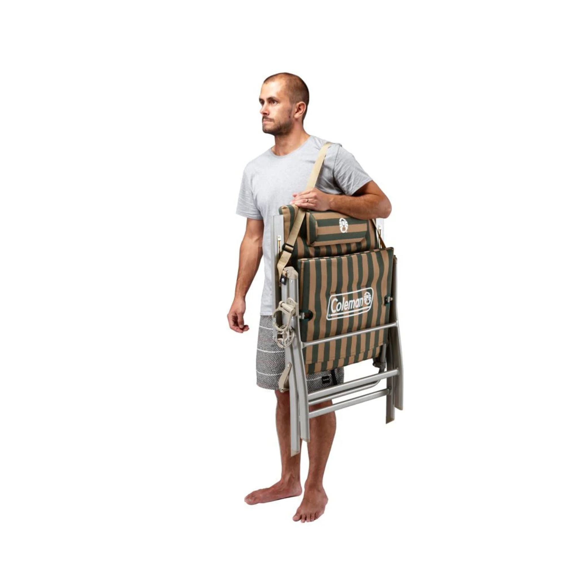 Coleman Classic 5-Position Flat Fold Reclining Camping Chair