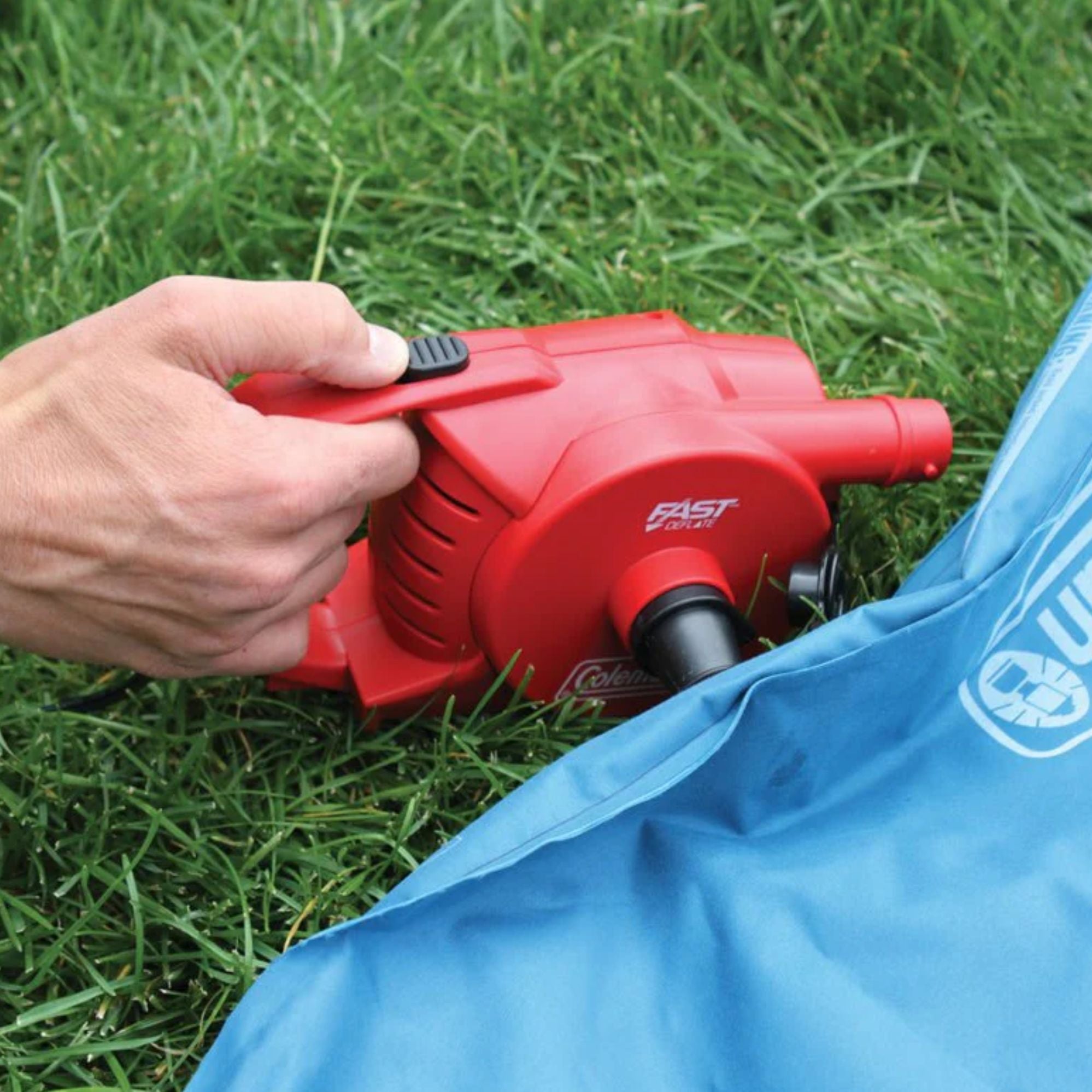 12V Quickpump with 5 Times the Power Attachments Included