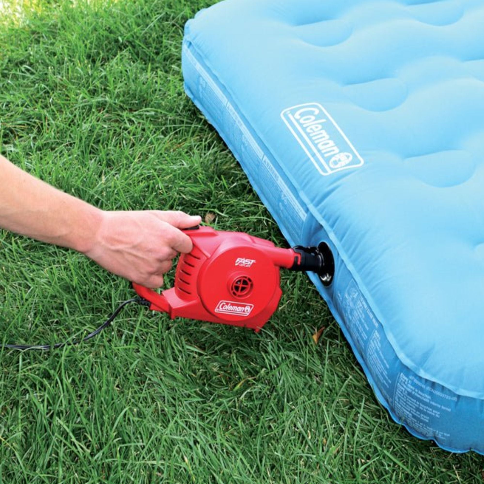 12V Quickpump with 5 Times the Power Attachments Included