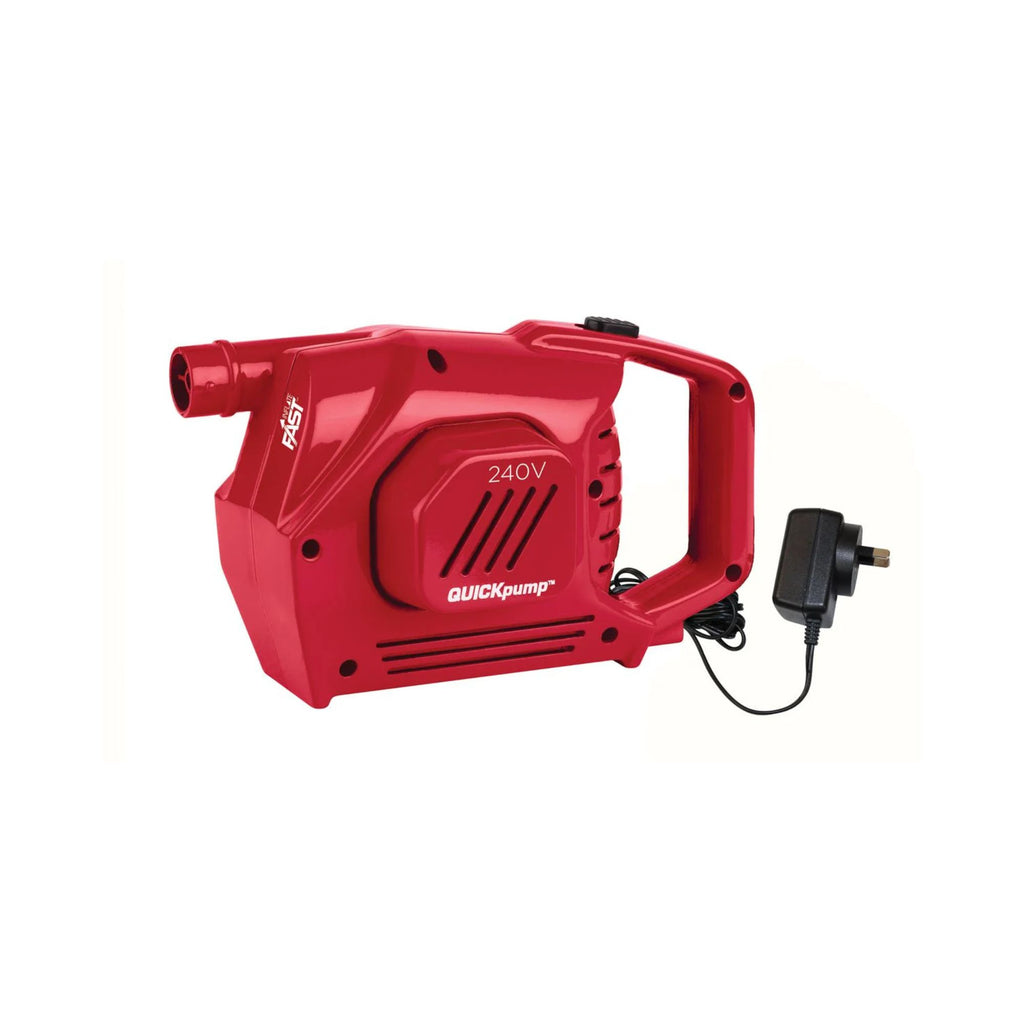 Coleman 240V Quickpump Air Pump Super Powerful with Attachments
