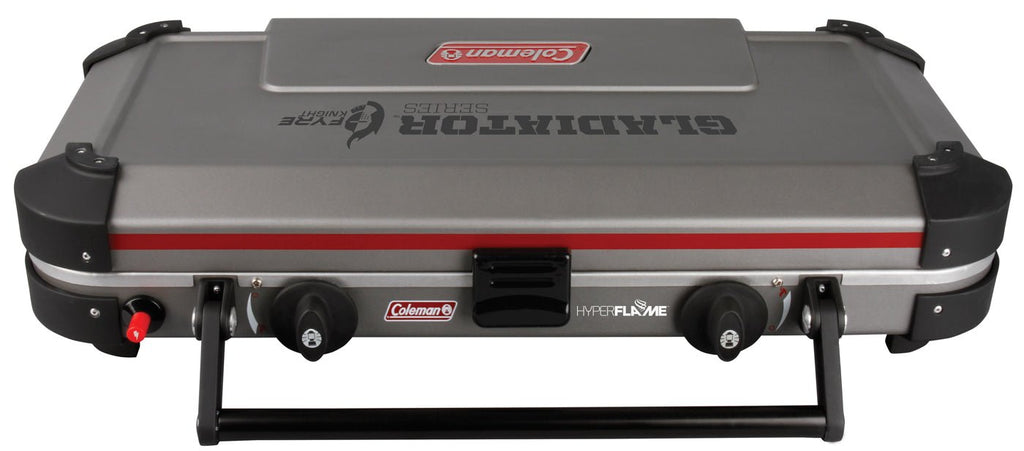 Coleman HyperFlame FyreKnight 2 Burner Stove, Fast Boiling, Instastart™, 24000 BTUs
