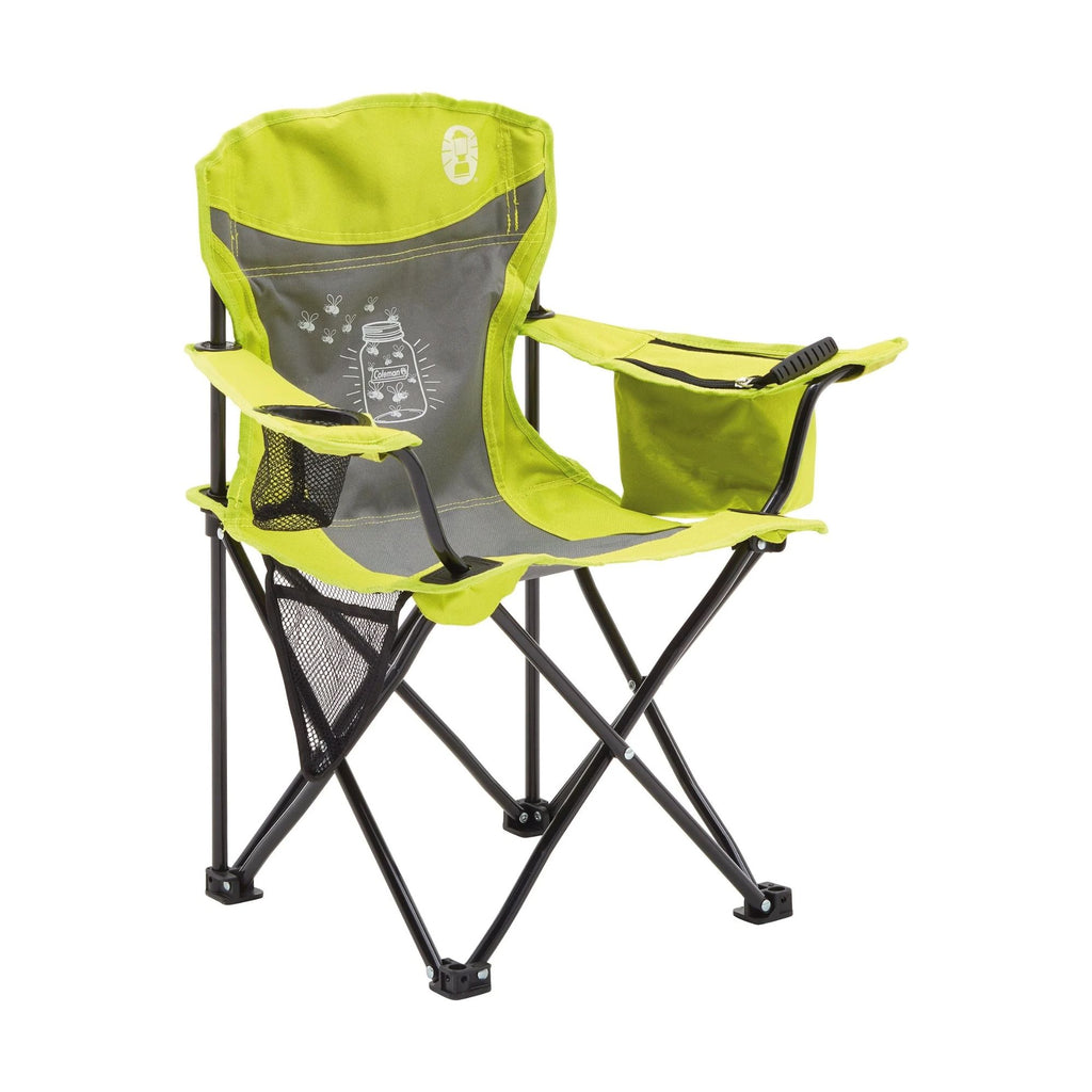Coleman FryFly Illumi-bug Quad Kids Chair, Glow in the dark - Green