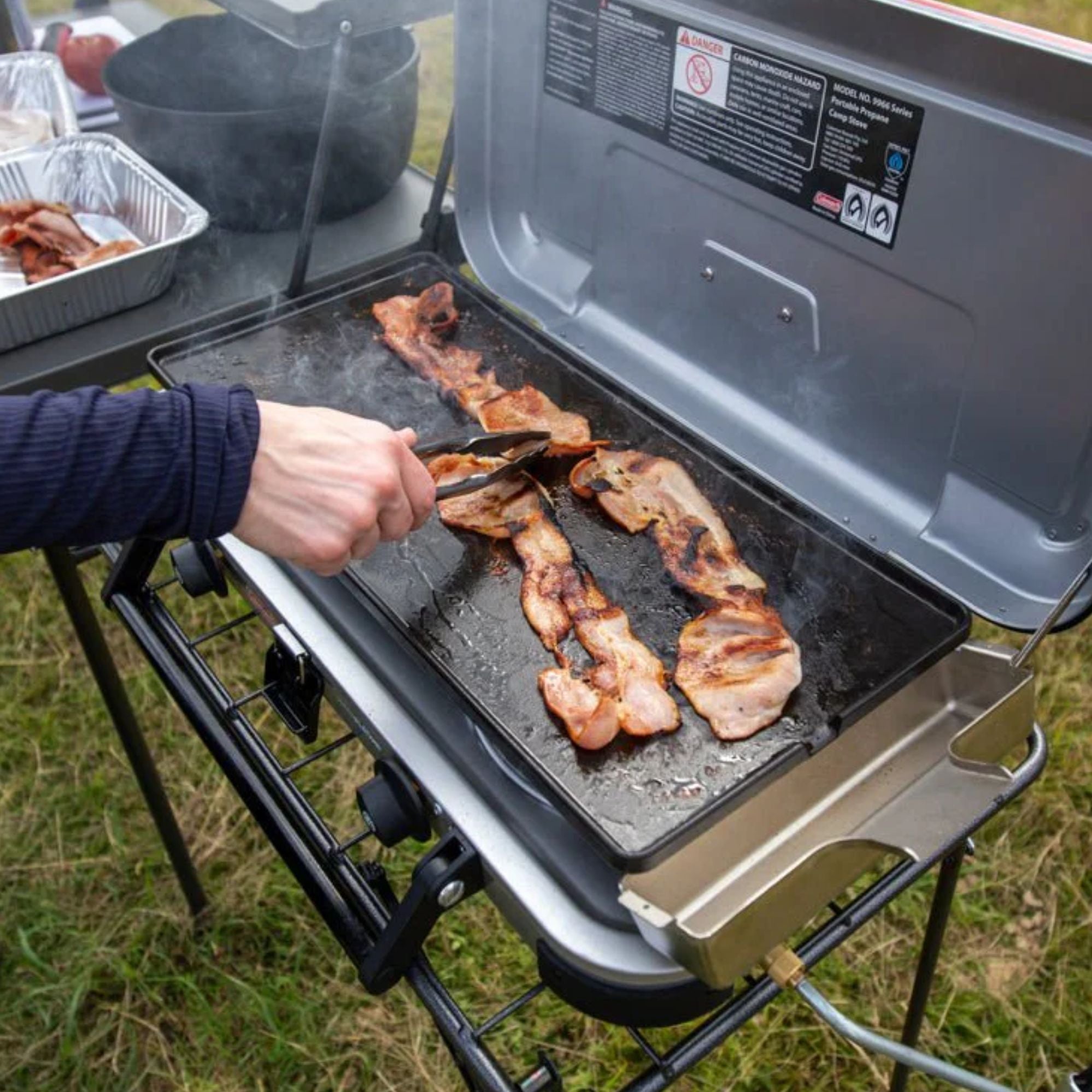 Coleman Hyperflame Griddle with Grease Cup